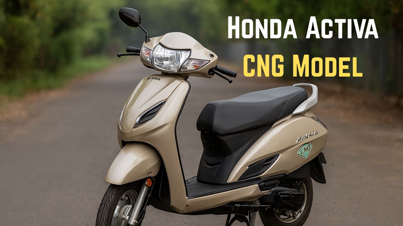 Honda Activa CNG Model